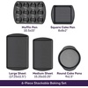 Wilton 6-Piece Gold Bakeware Set, Made Without PFAS