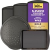 Wilton 5-Piece Gold Bakeware Set, Made Without PFAS
